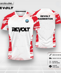 Áo Đồng Phục Thể Thao CLB REVOLT Màu Đỏ 1 Áo Đồng Phục Thể Thao CLB REVOLT Màu Đỏ