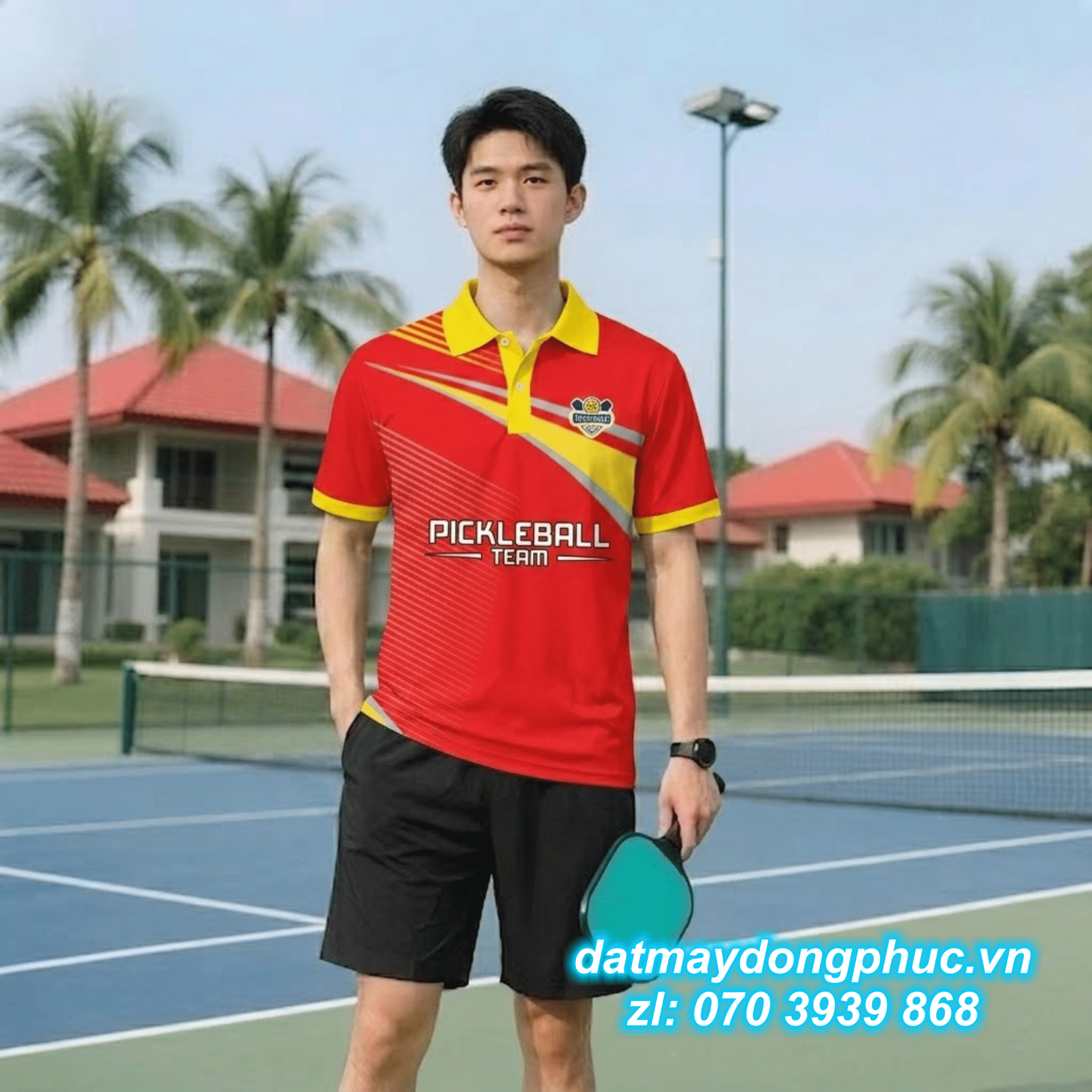 Áo Đồng Phục Pickleball CLB 61 Áo Đồng Phục Pickleball CLB 61