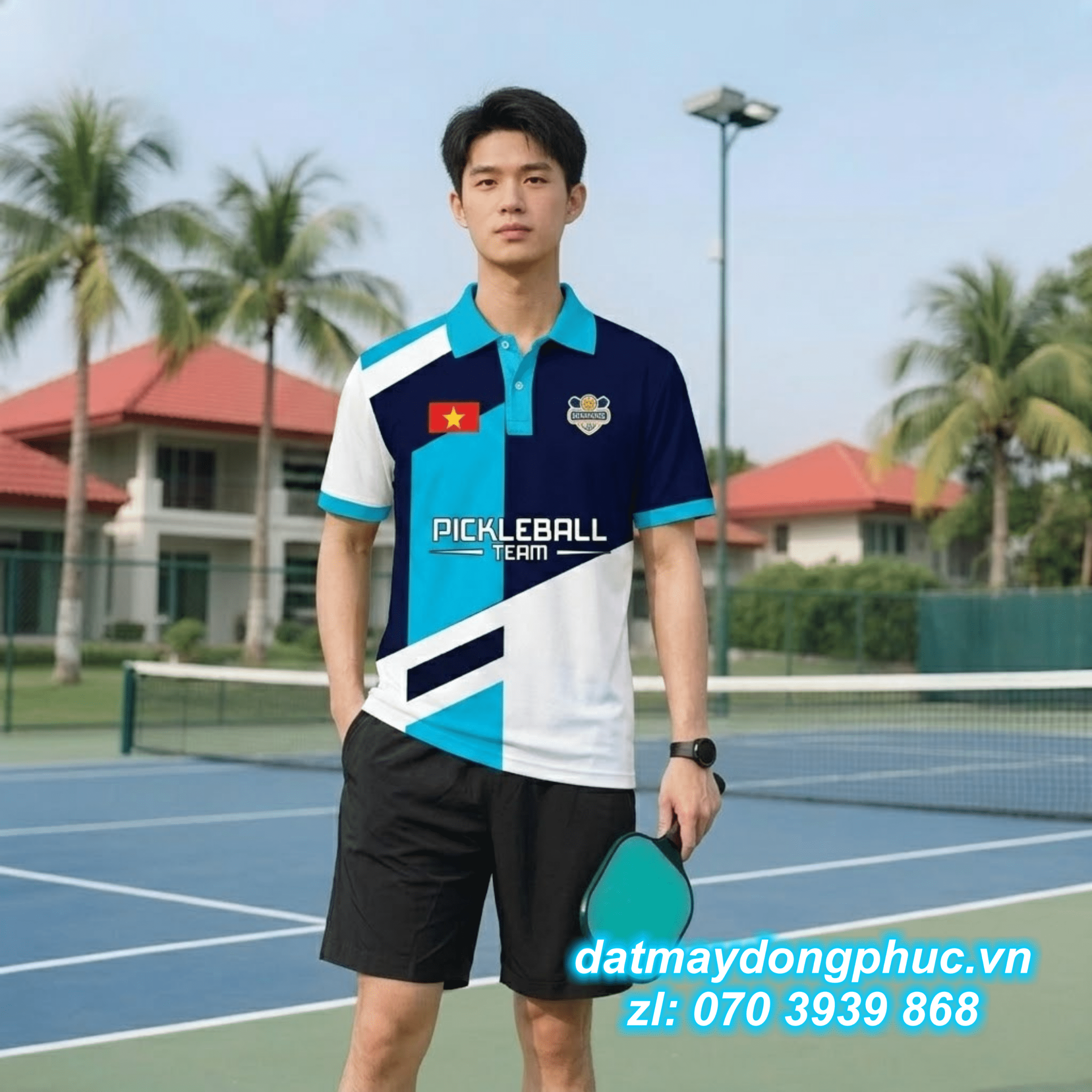 Áo Đồng Phục Pickleball CLB 62