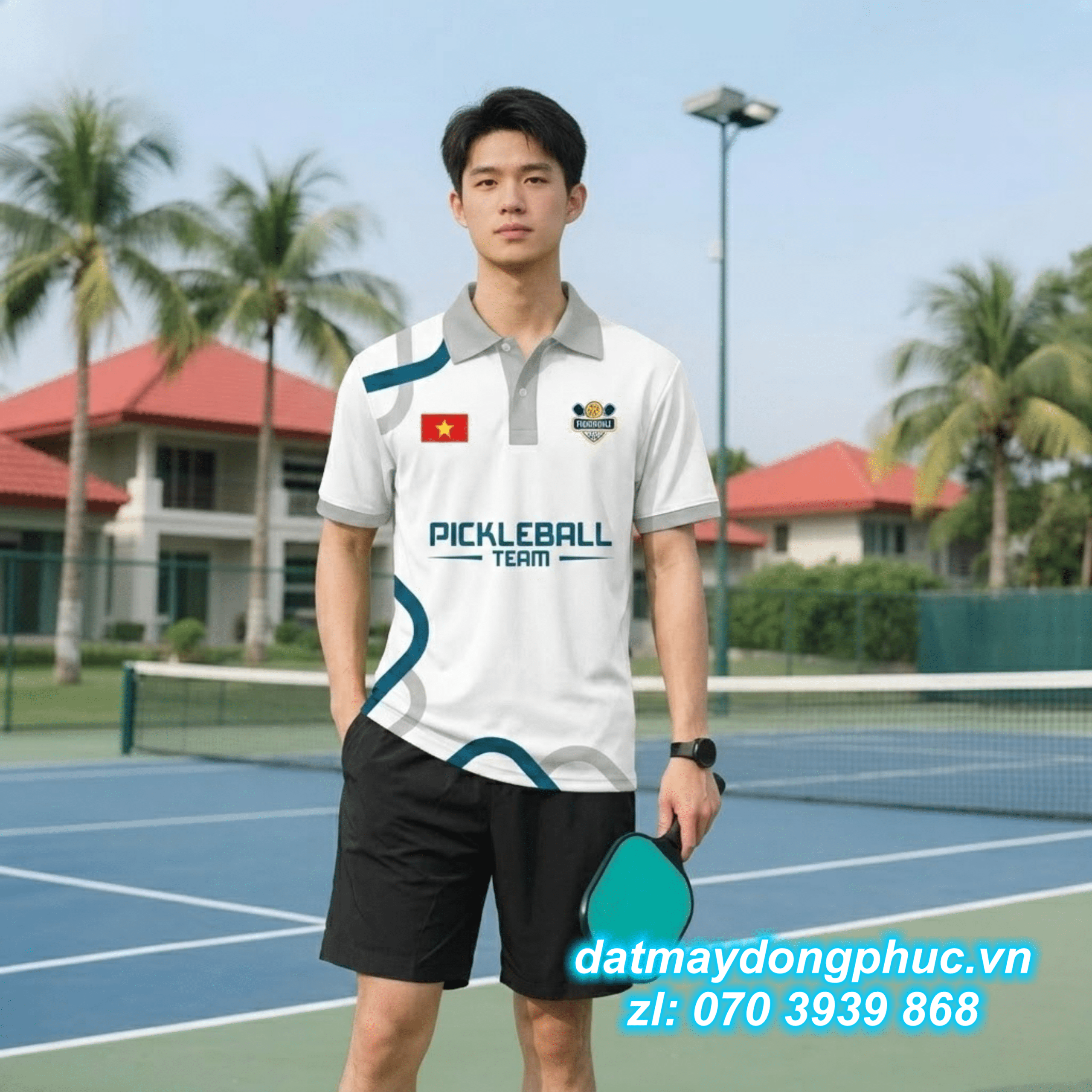 Áo Đồng Phục Pickleball CLB 64