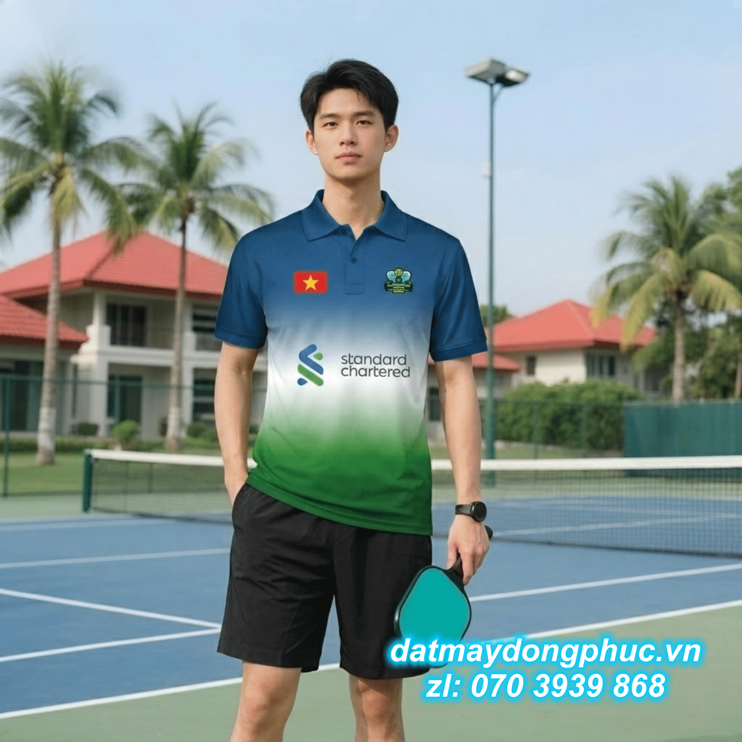 Áo Đồng Phục Pickleball CLB 66 Áo Đồng Phục Pickleball CLB 66
