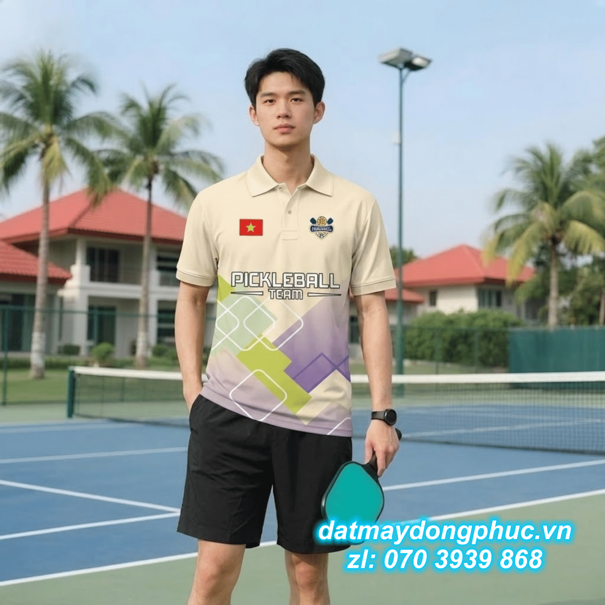 Áo Đồng Phục Pickleball CLB 68 Áo Đồng Phục Pickleball CLB 68