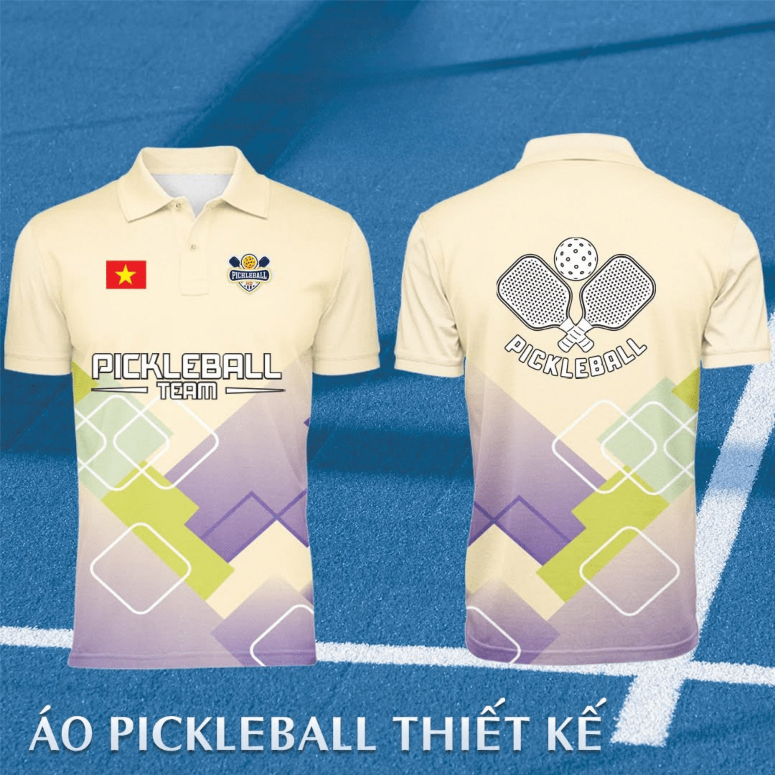 Áo Đồng Phục Pickleball CLB 68 Áo Đồng Phục Pickleball CLB 68