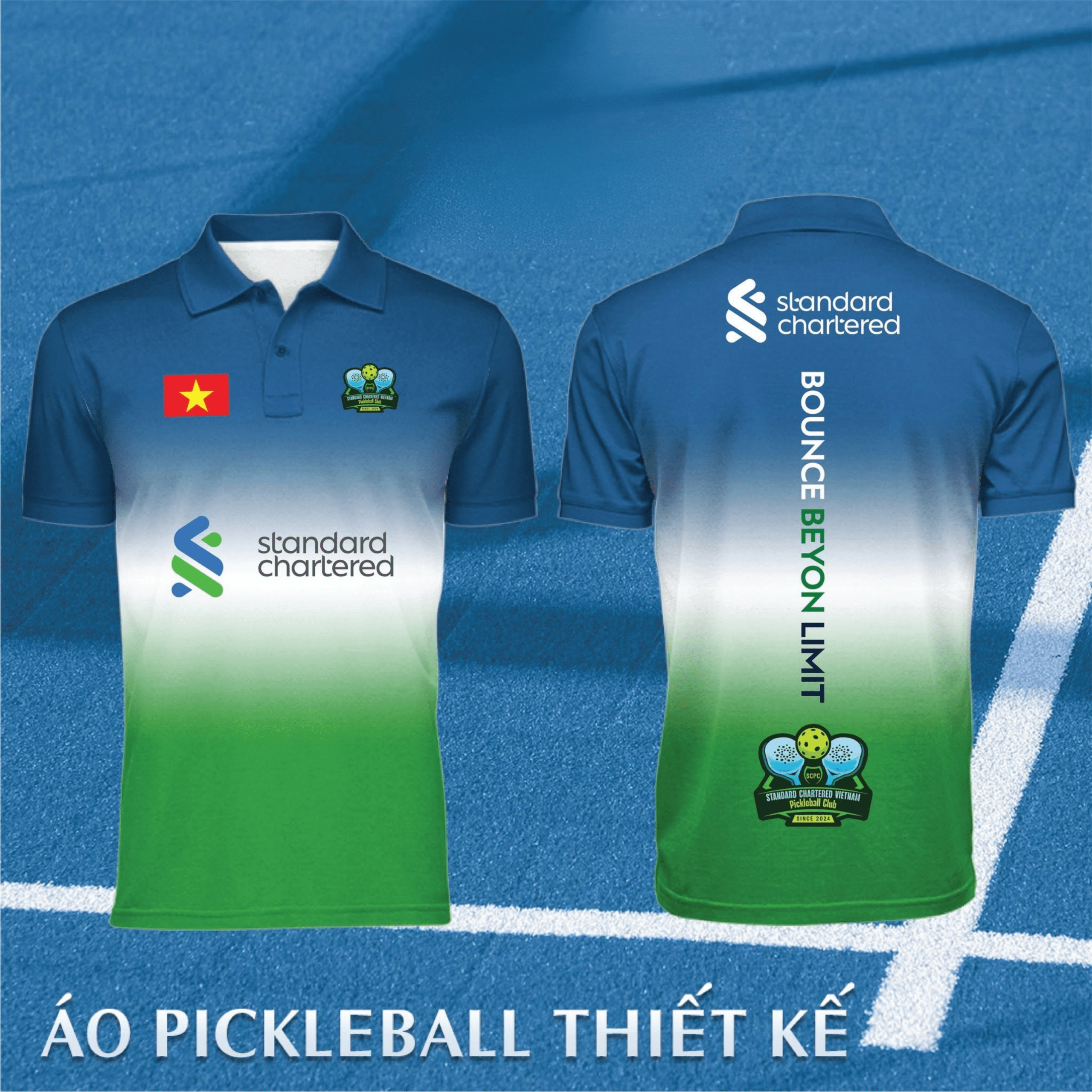 Áo Đồng Phục Pickleball CLB 66 Áo Đồng Phục Pickleball CLB 66