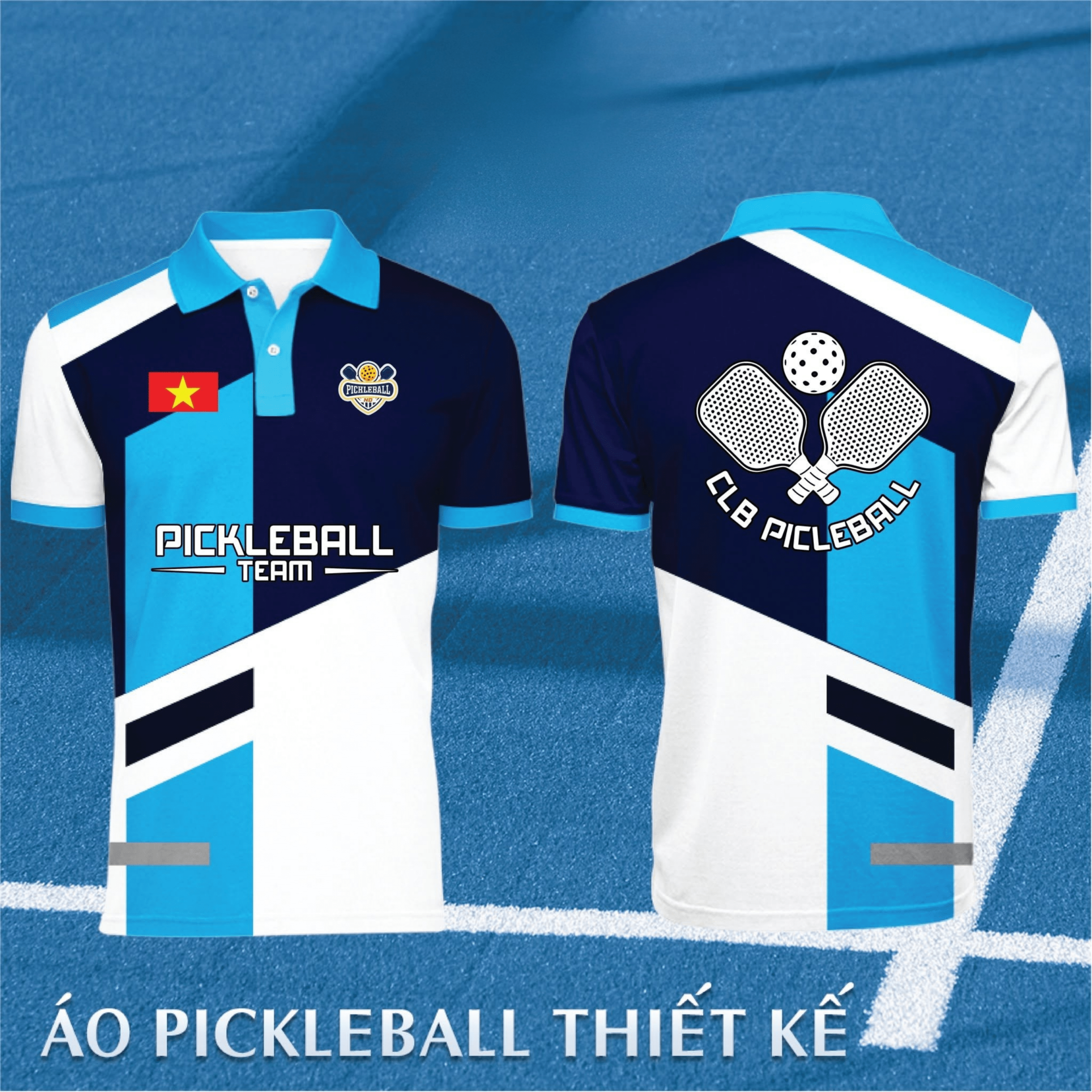 Áo Đồng Phục Pickleball CLB 62 Áo Đồng Phục Pickleball CLB 62