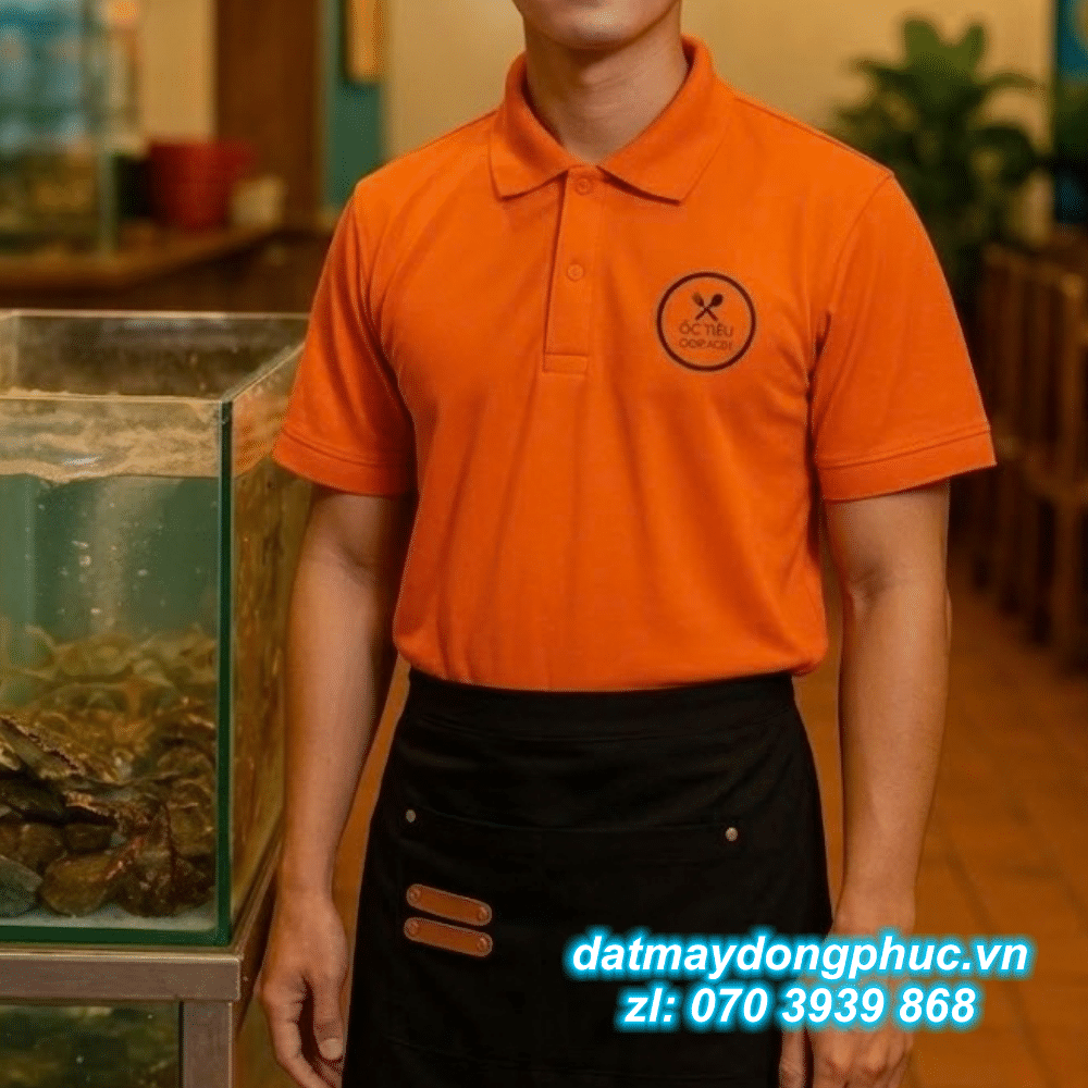 Đồng phục nhà hàng ốc tiêu Đồng phục nhà hàng ốc tiêu