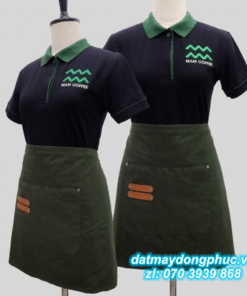 Đồng phục nhà hàng "Mam Coffee" 1 Đồng phục nhà hàng