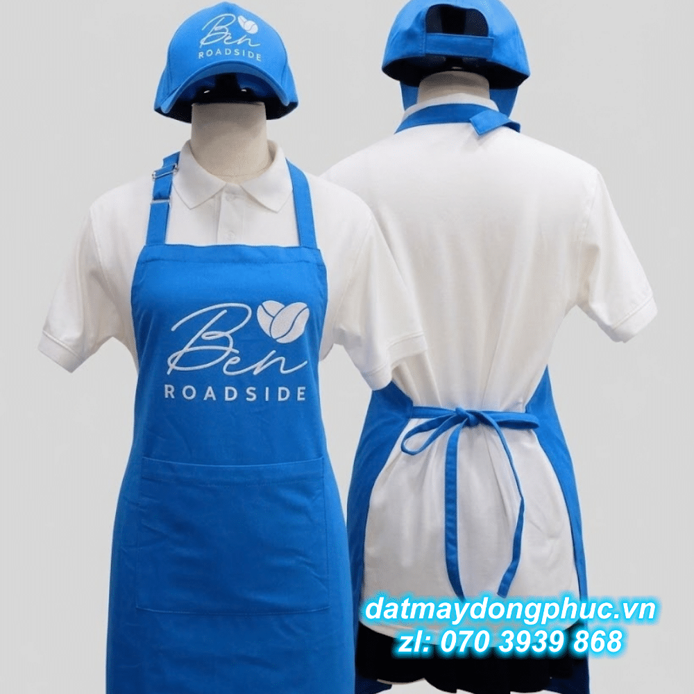 Đồng phục nhà hàng Lam Trà Đồng phục nhà hàng "Ben"