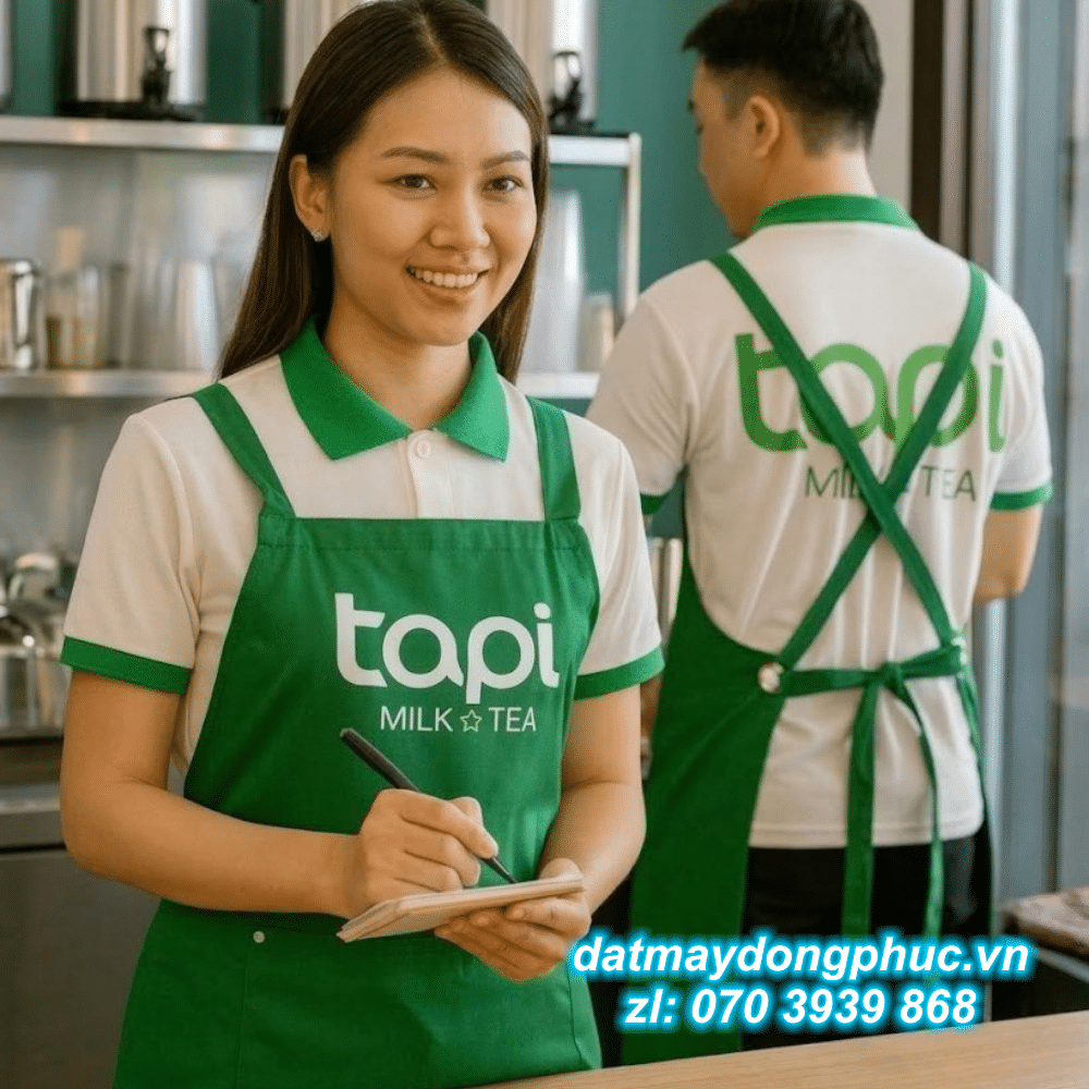 Đồng phục nhà hàng "Trà Sữa Tapi"