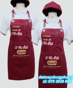 Đồng phục nhà hàng "Bánh Mì 3 Râu"