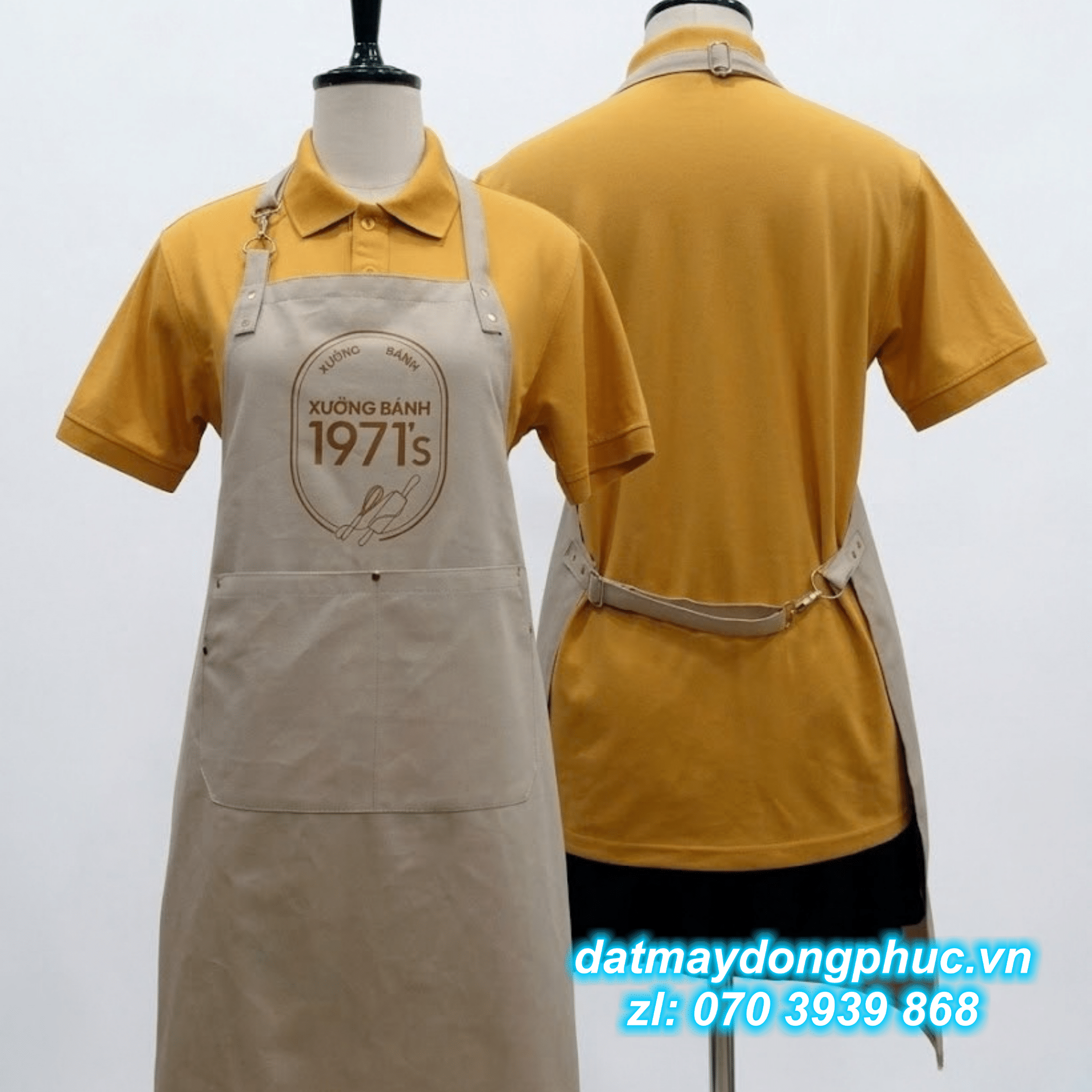 Đồng phục nhà hàng "Xưởng Bánh 1971’s" Đồng phục nhà hàng "Xưởng Bánh 1971’s"