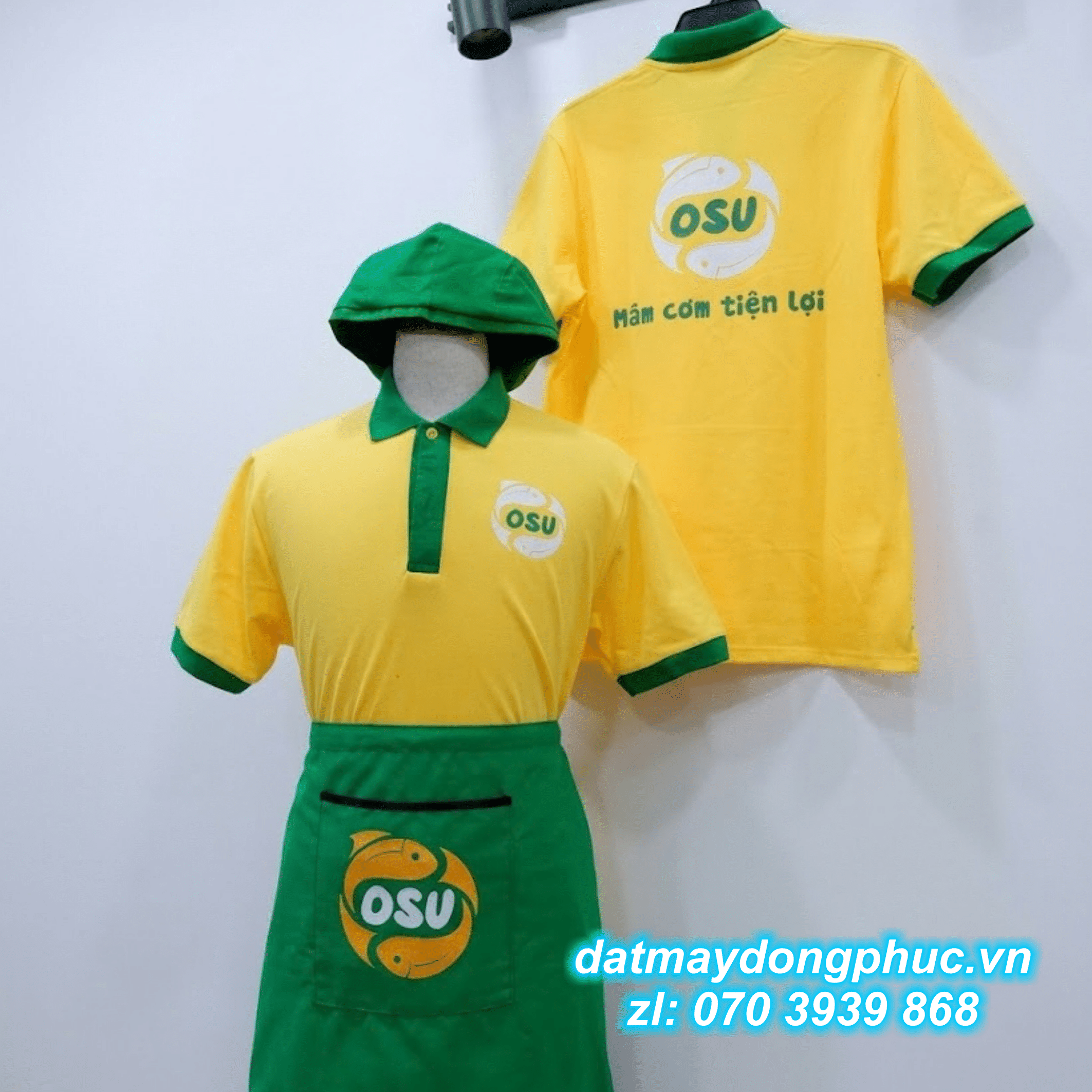 Đồng phục nhà hàng "Cơm tiện lợi Osu" Đồng phục nhà hàng "Cơm tiện lợi Osu"