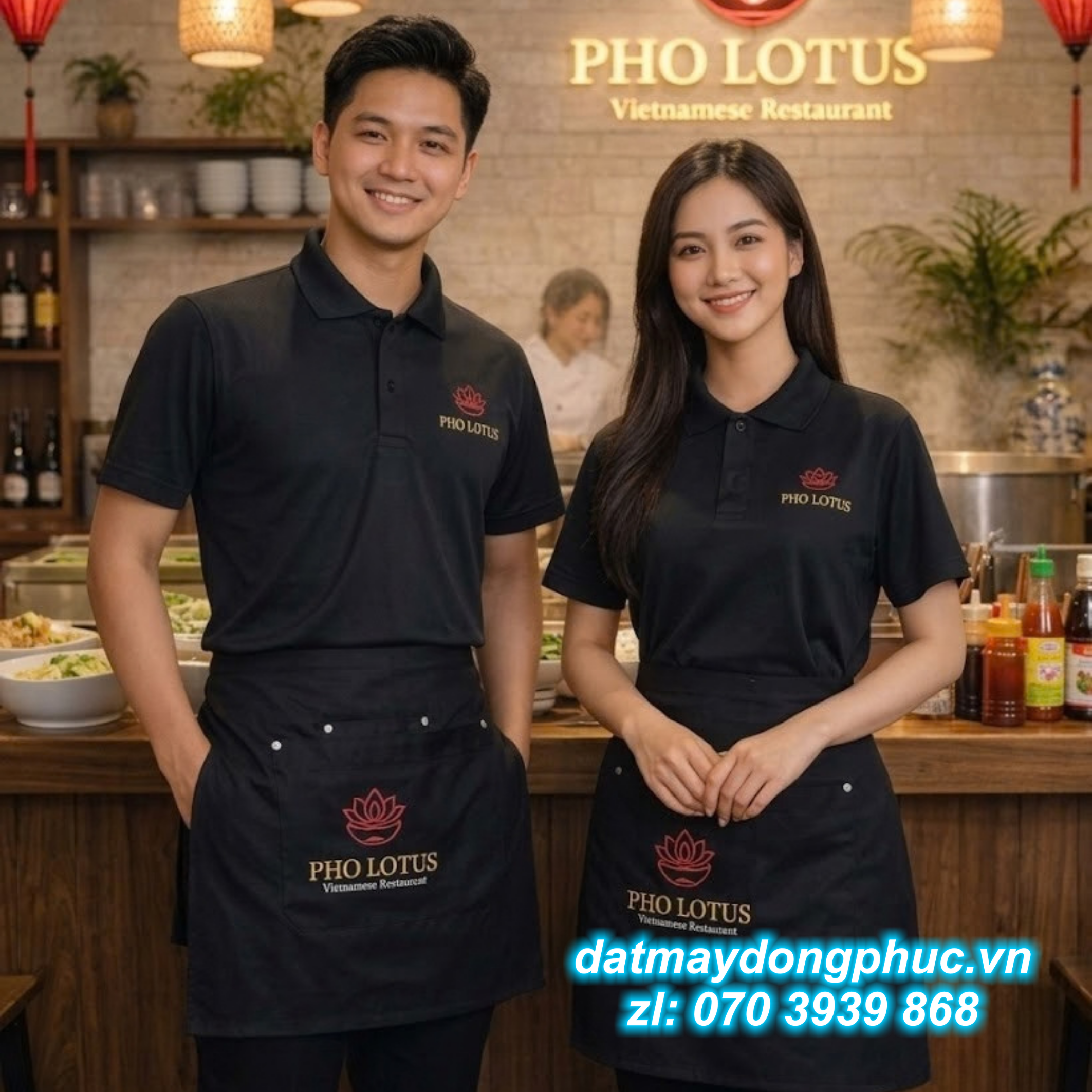 Đồng phục nhà hàng "Pho Lotus"