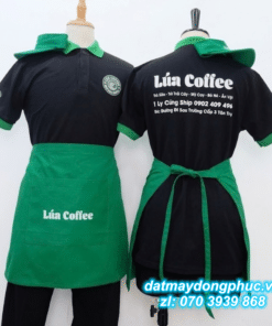 Đồng phục nhà hàng "Lúa Coffee" 2 Đồng phục nhà hàng