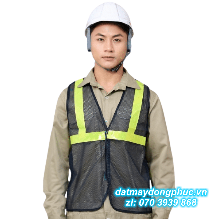 Đồng phục bảo hộ lao động lưới phản quang FE58