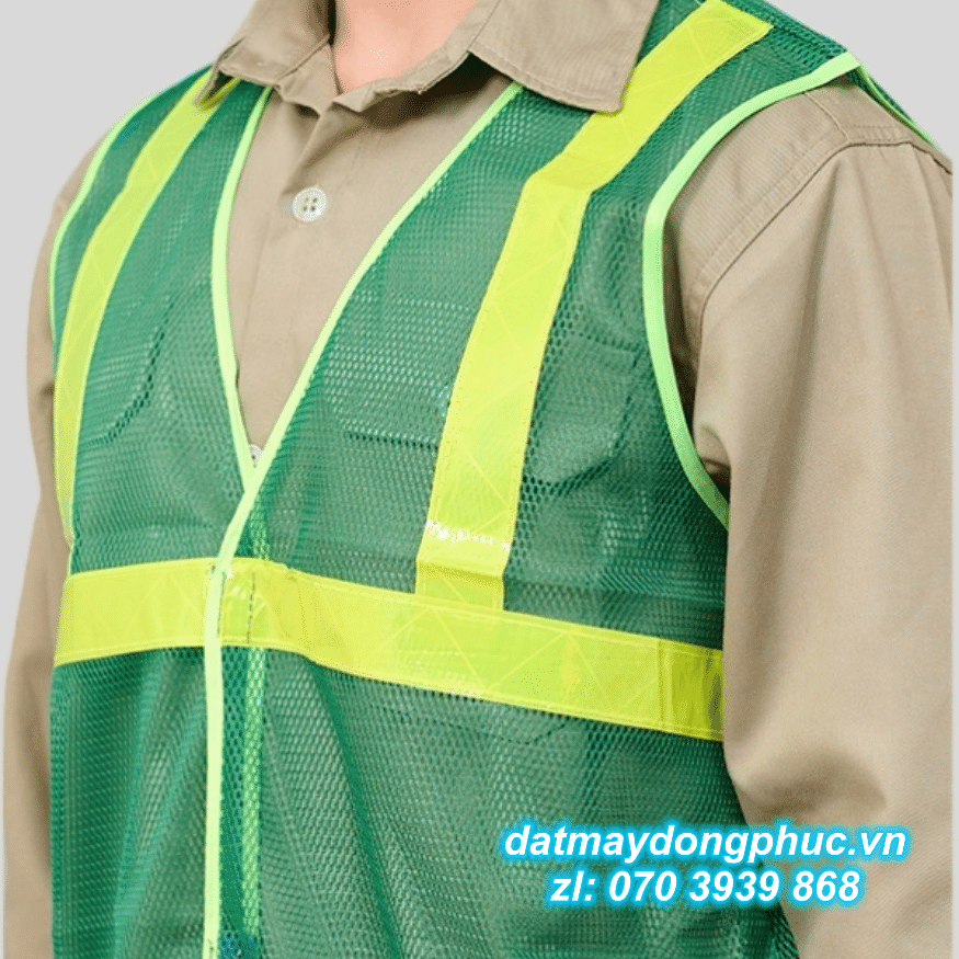 Đồng phục bảo hộ lao động lưới phản quang FE57 Đồng phục bảo hộ lao động lưới phản quang FE57