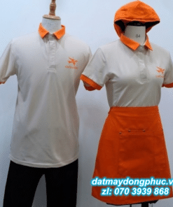 Đặt May Áo Thun Đồng Phục Giá Rẻ 39 Đồng phục nhà hàng "Cafe Koi Boeing"