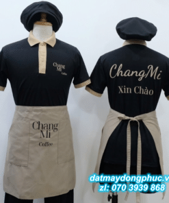 Đặt May Áo Thun Đồng Phục Giá Rẻ 37 Đồng phục nhà hàng "Chang Mi"